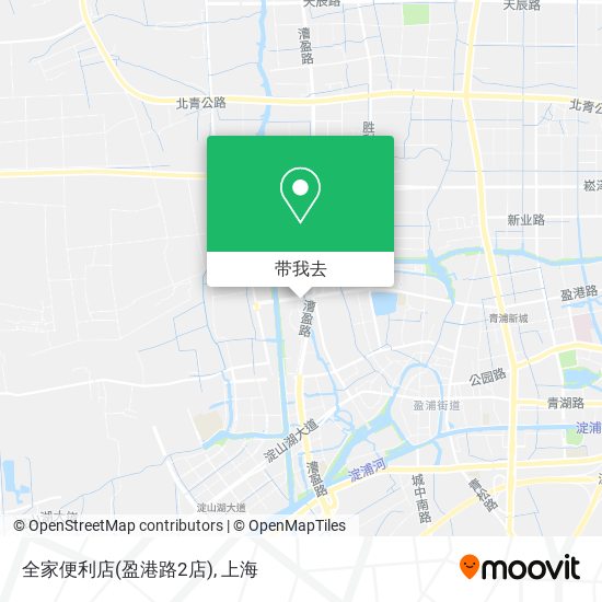 全家便利店(盈港路2店)地图