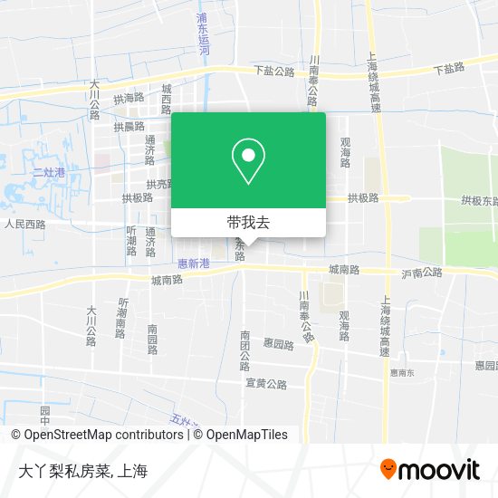 大丫梨私房菜地图