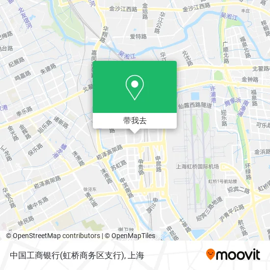 中国工商银行(虹桥商务区支行)地图