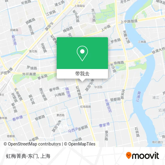 虹梅菁典-东门地图