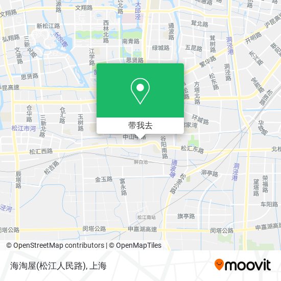 海淘屋(松江人民路)地图