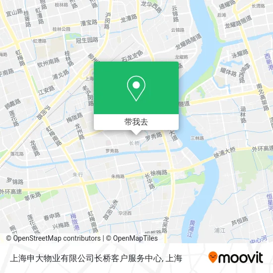 上海申大物业有限公司长桥客户服务中心地图