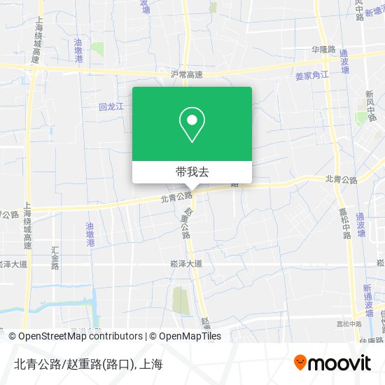 北青公路/赵重路(路口)地图