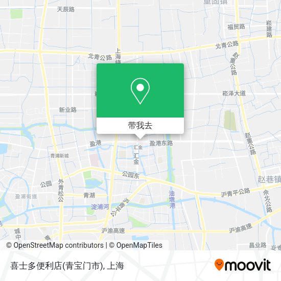 喜士多便利店(青宝门市)地图