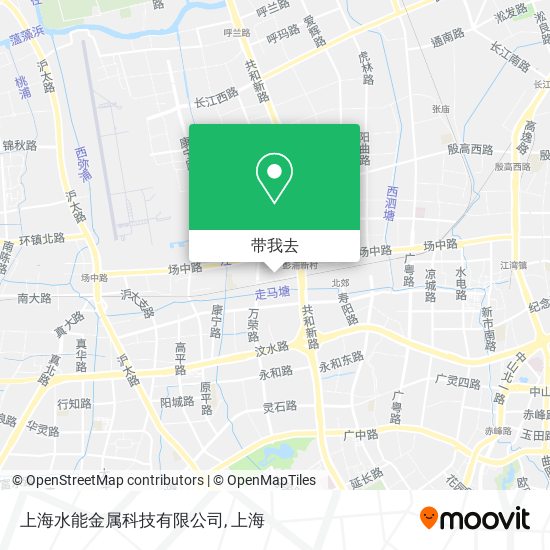 上海水能金属科技有限公司地图