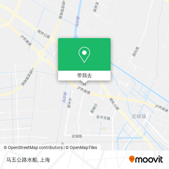 马五公路水船地图