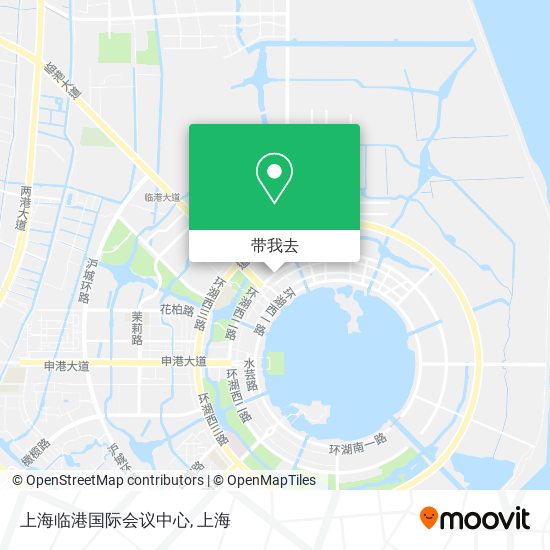 上海临港国际会议中心地图