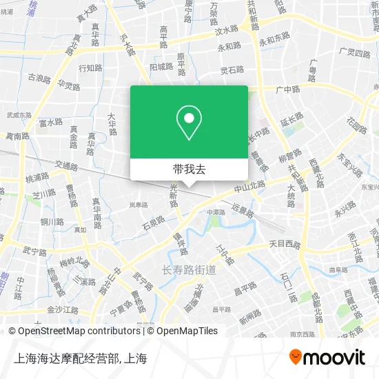 上海海达摩配经营部地图
