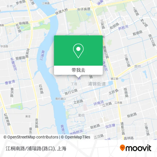 江桐南路/浦瑞路(路口)地图