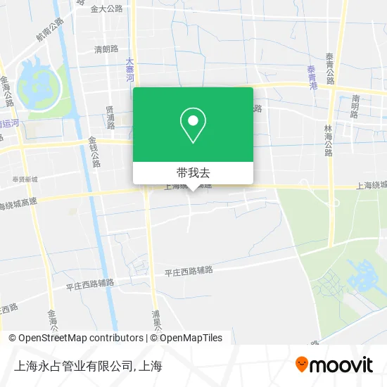 上海永占管业有限公司地图