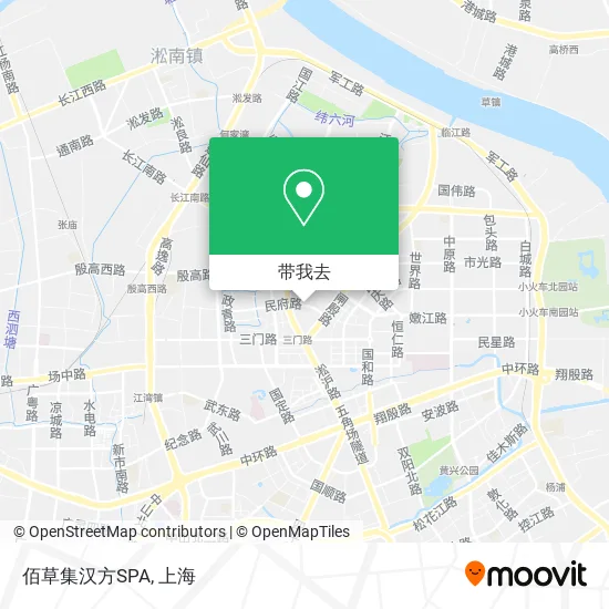 佰草集汉方SPA地图