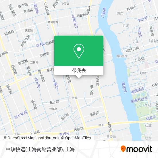 中铁快运(上海南站营业部)地图