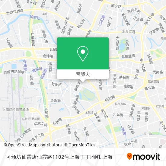 可颂坊仙霞店仙霞路1102号上海丁丁地图地图