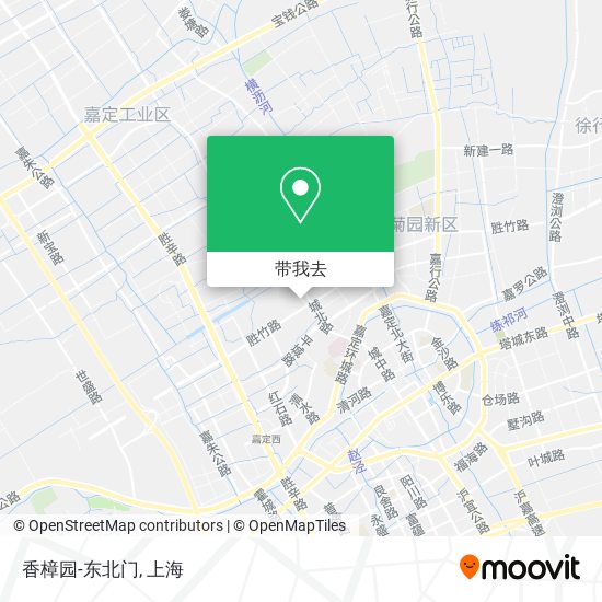 香樟园-东北门地图