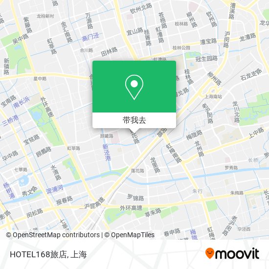 HOTEL168旅店地图