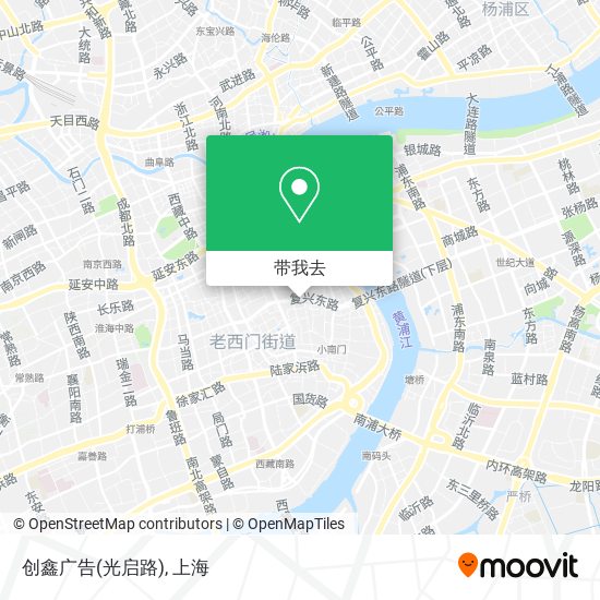 创鑫广告(光启路)地图