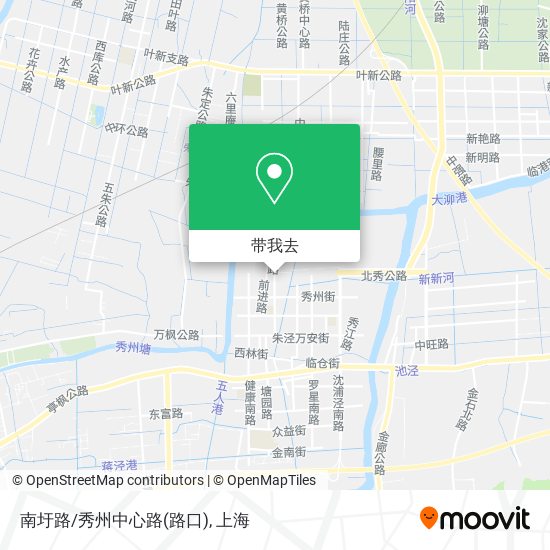 南圩路/秀州中心路(路口)地图