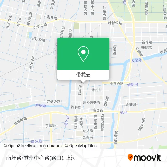 南圩路/秀州中心路(路口)地图
