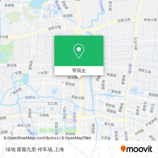 绿地·蔷薇九里-停车场地图