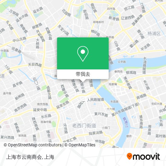 上海市云南商会地图