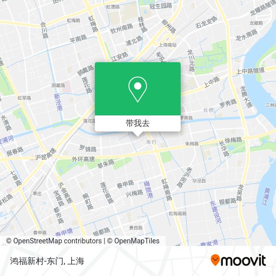 鸿福新村-东门地图
