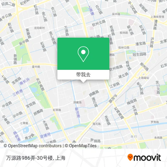万源路986弄-30号楼地图