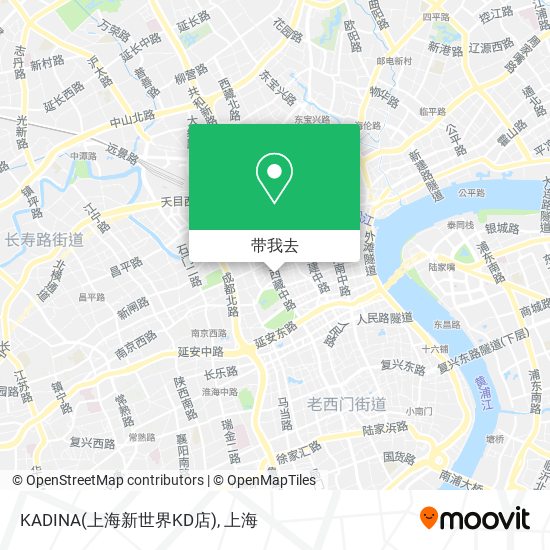 KADINA(上海新世界KD店)地图