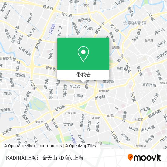 KADINA(上海汇金天山KD店)地图
