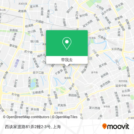 西谈家渡路81弄2幢2-3号地图