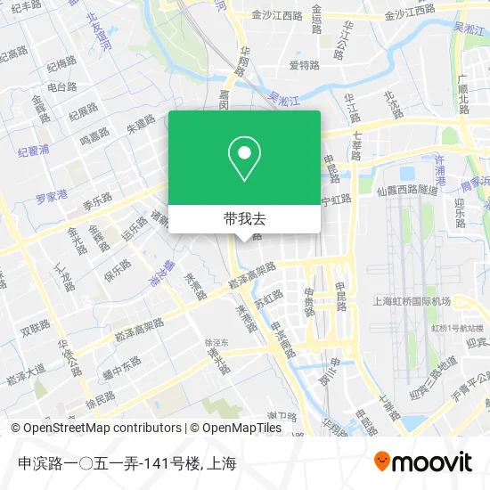 申滨路一〇五一弄-141号楼地图