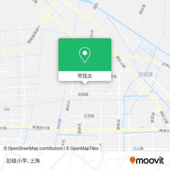 彭镇小学地图