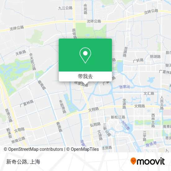 新奇公路地图