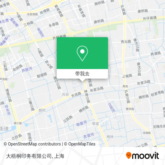 大梧桐印务有限公司地图