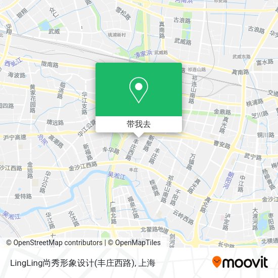 LingLing尚秀形象设计(丰庄西路)地图