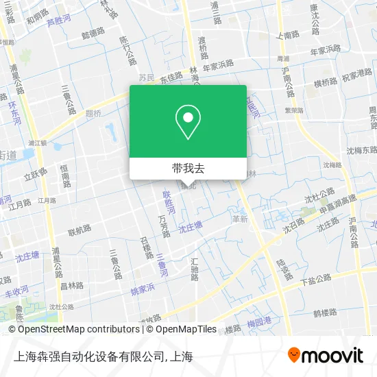 上海犇强自动化设备有限公司地图