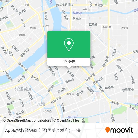 Apple授权经销商专区(国美金桥店)地图