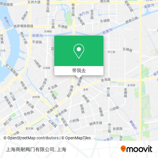 上海商耐阀门有限公司地图