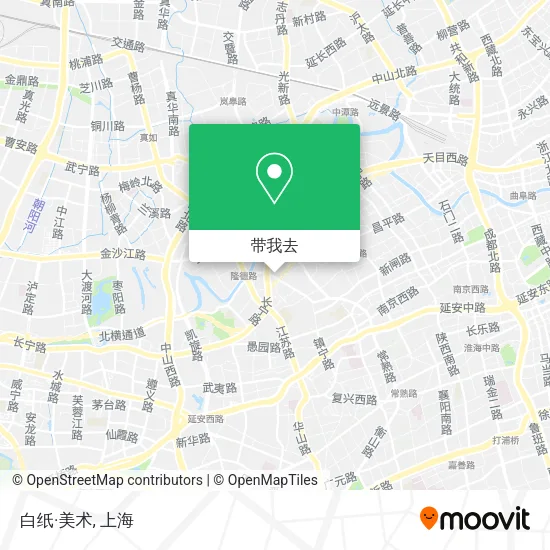 白纸·美术地图