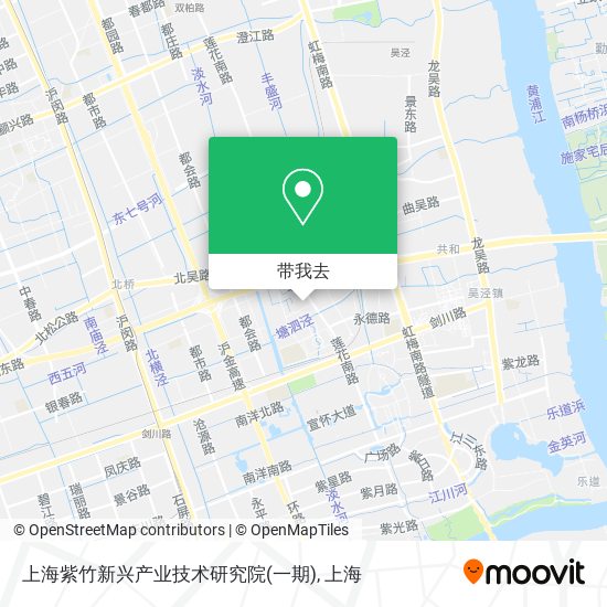 上海紫竹新兴产业技术研究院(一期)地图