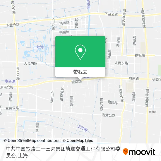 中共中国铁路二十三局集团轨道交通工程有限公司委员会地图