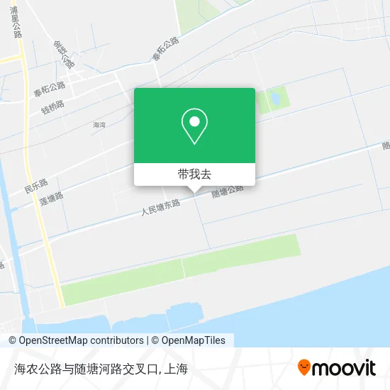 海农公路与随塘河路交叉口地图