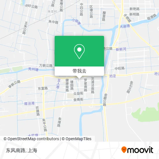 东风南路地图