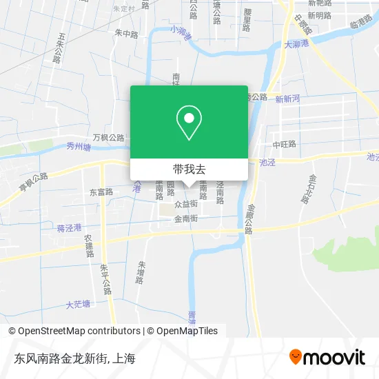 东风南路金龙新街地图