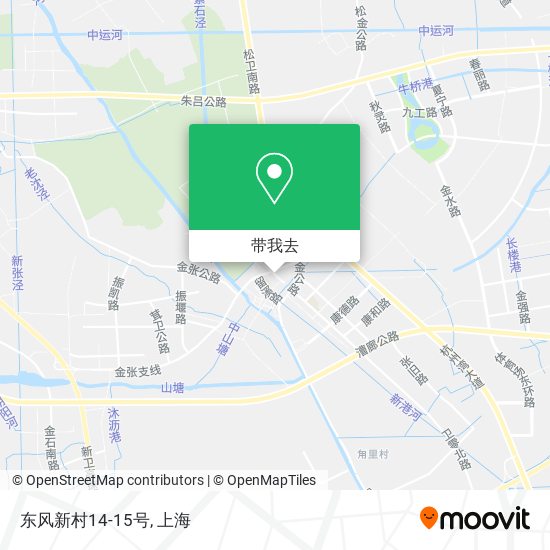 东风新村14-15号地图