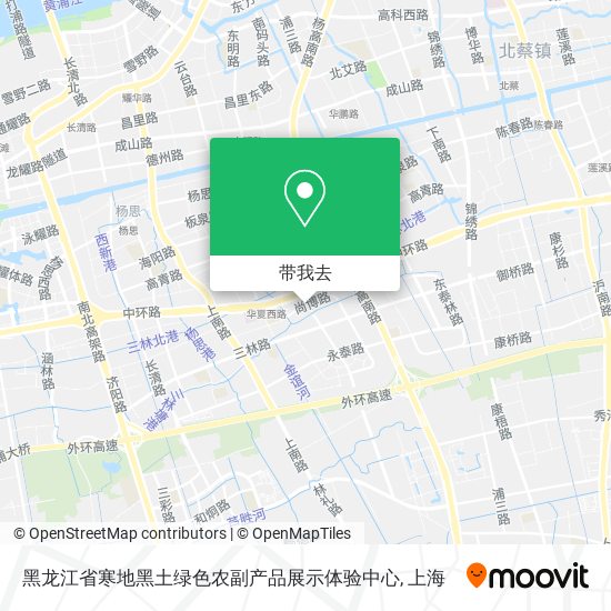 黑龙江省寒地黑土绿色农副产品展示体验中心地图