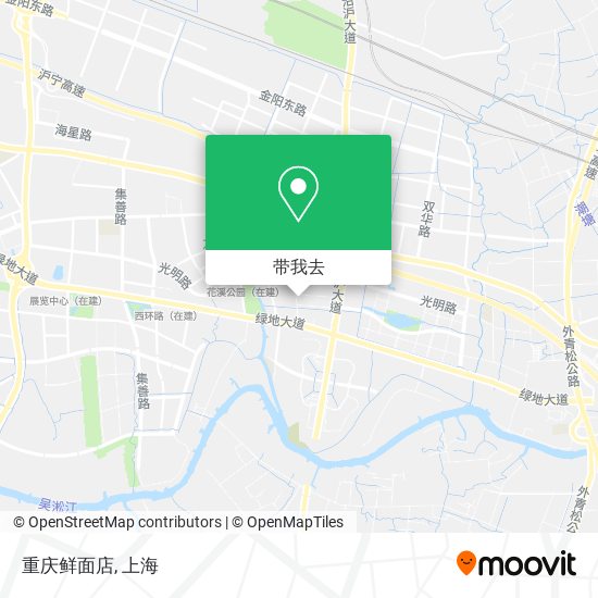 重庆鲜面店地图
