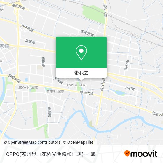 OPPO(苏州昆山花桥光明路和记店)地图