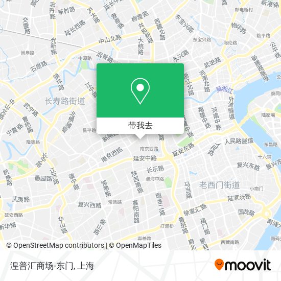 湟普汇商场-东门地图