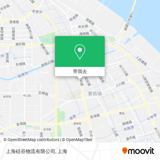 上海硅谷物流有限公司地图