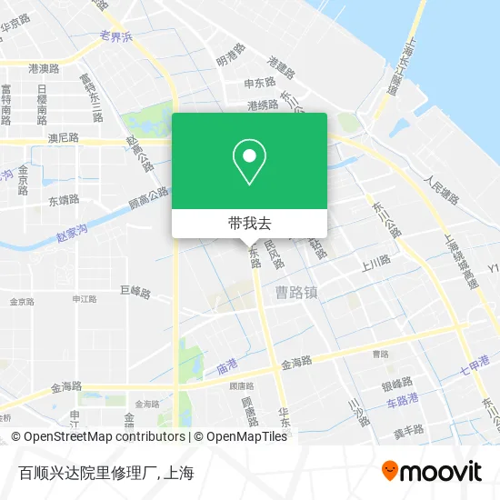 百顺兴达院里修理厂地图
